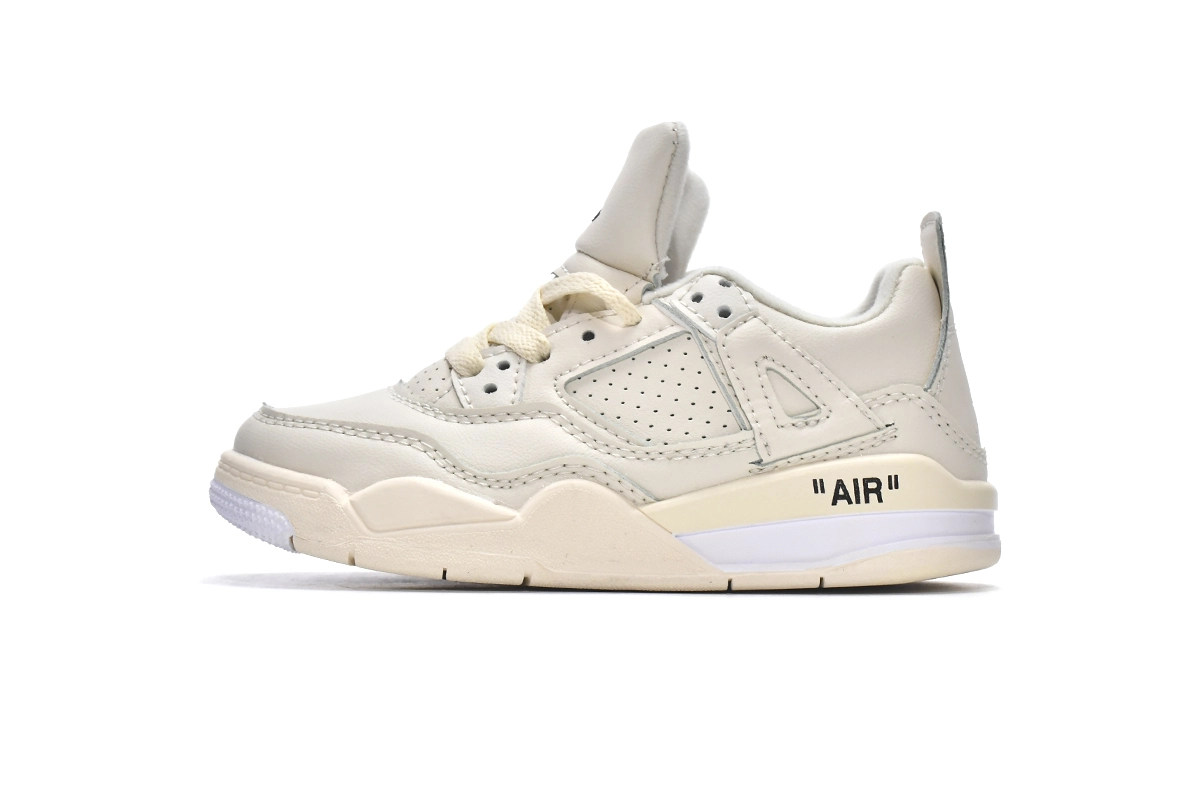 Jordan 4 Kids Shoes Retro Sail CV9388-100