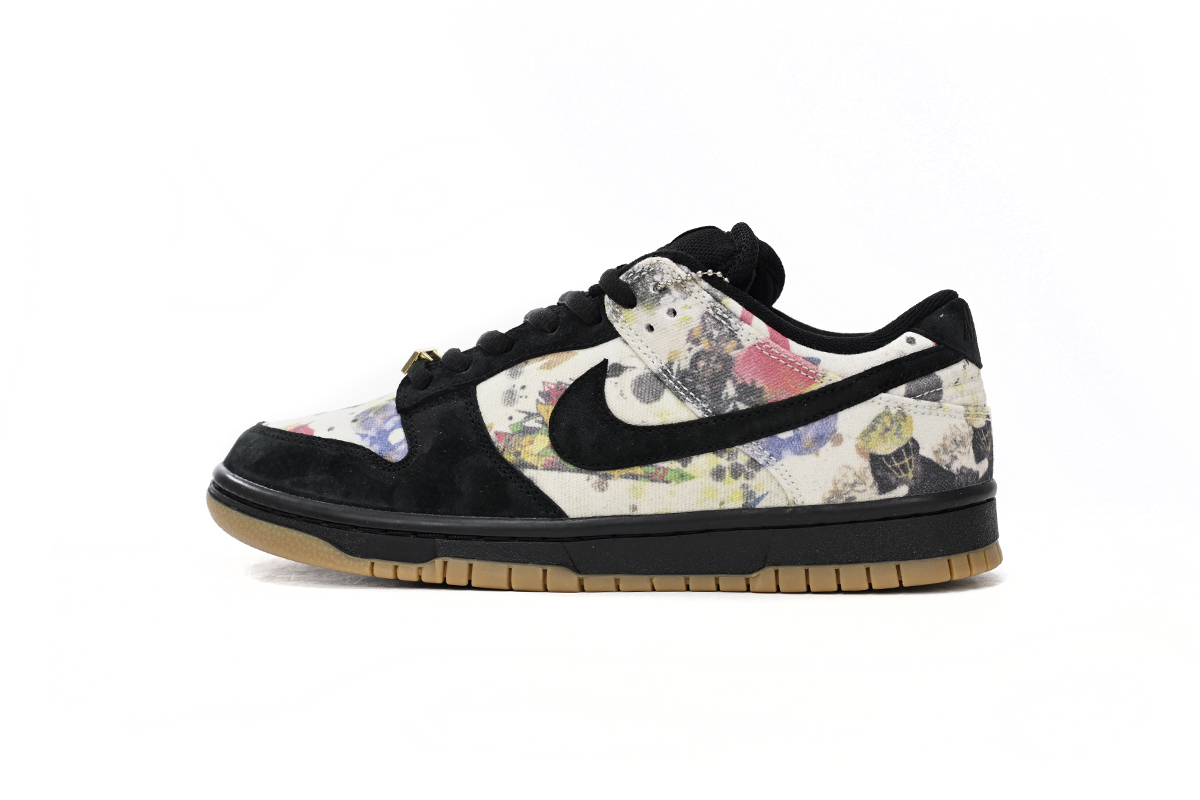 Supreme × Nike Dunk Low “Rammellzee” FD8778-001