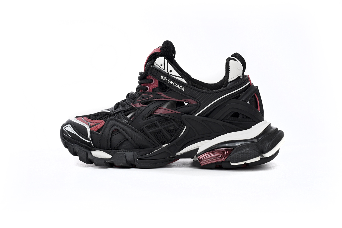 Balenciaga Track 2 Sneaker Military Black White Red 568614 W2GN3 6000