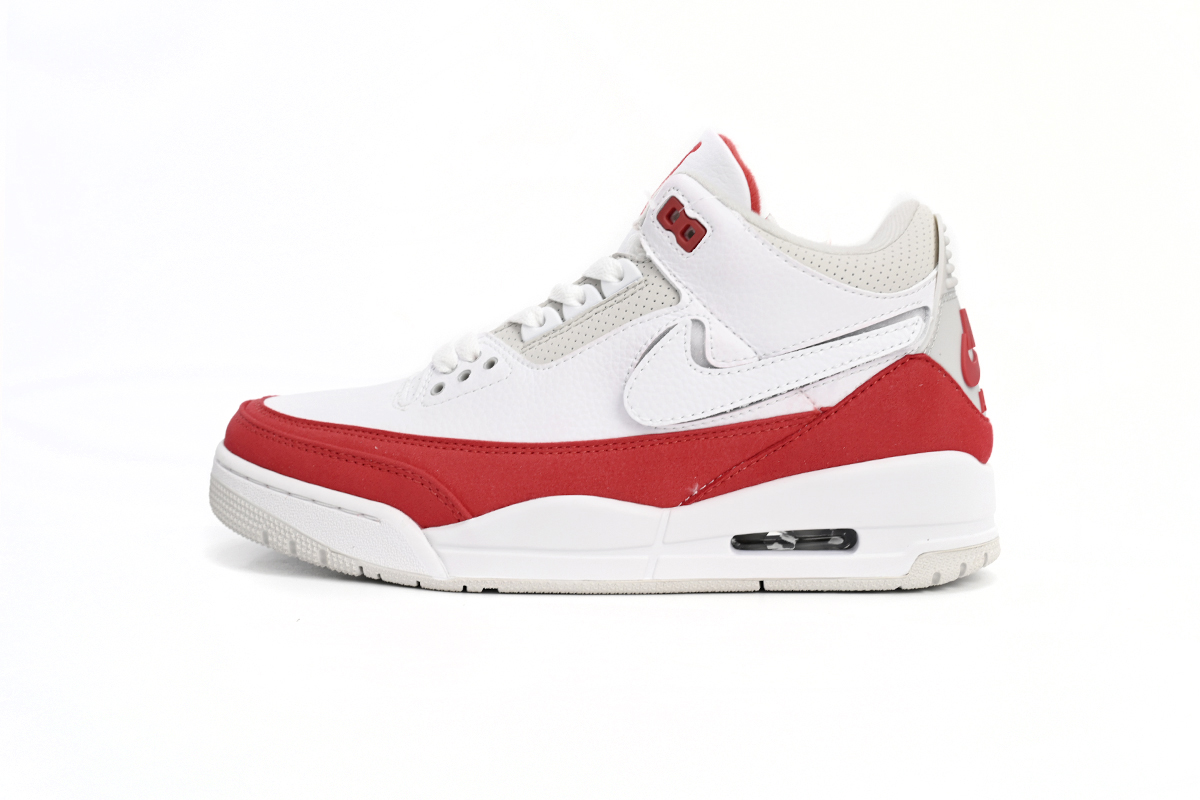 Air Jordan 3 Retro Tinker White University Red