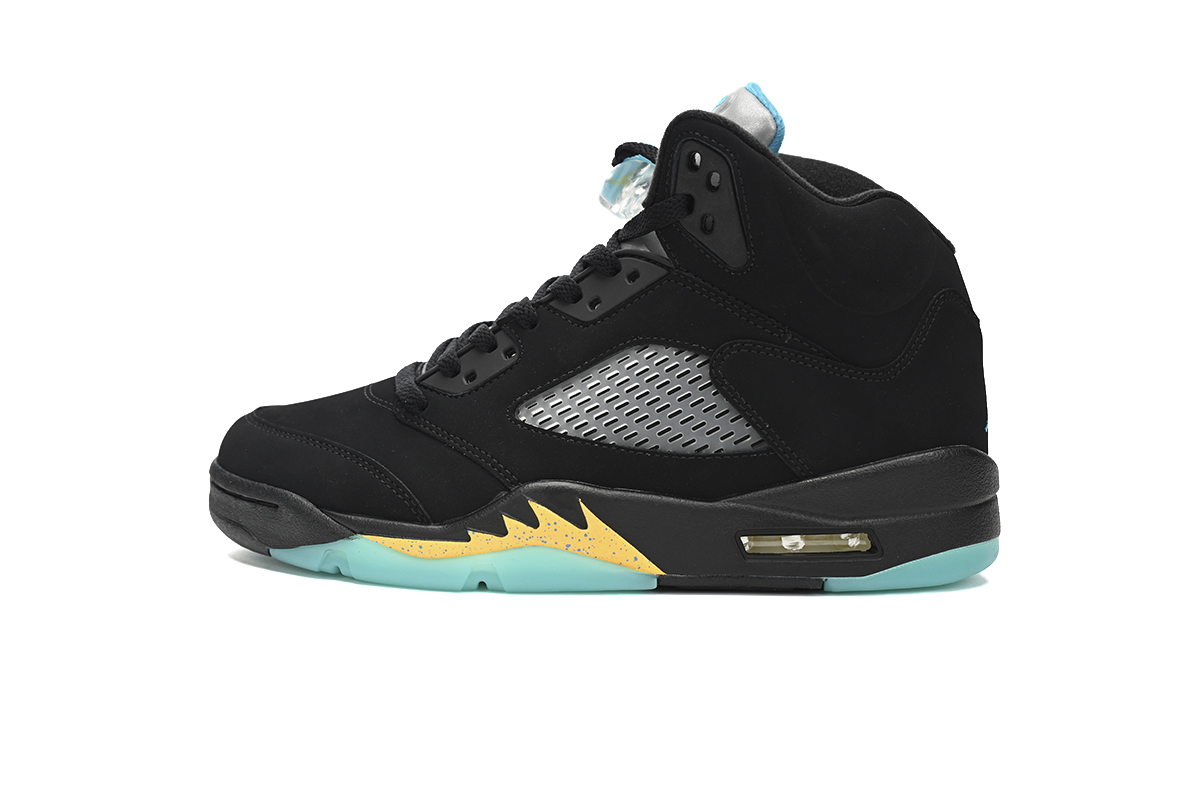 Air Jordan 5 "Noir/Aquatone/Taxe" DD0587-047