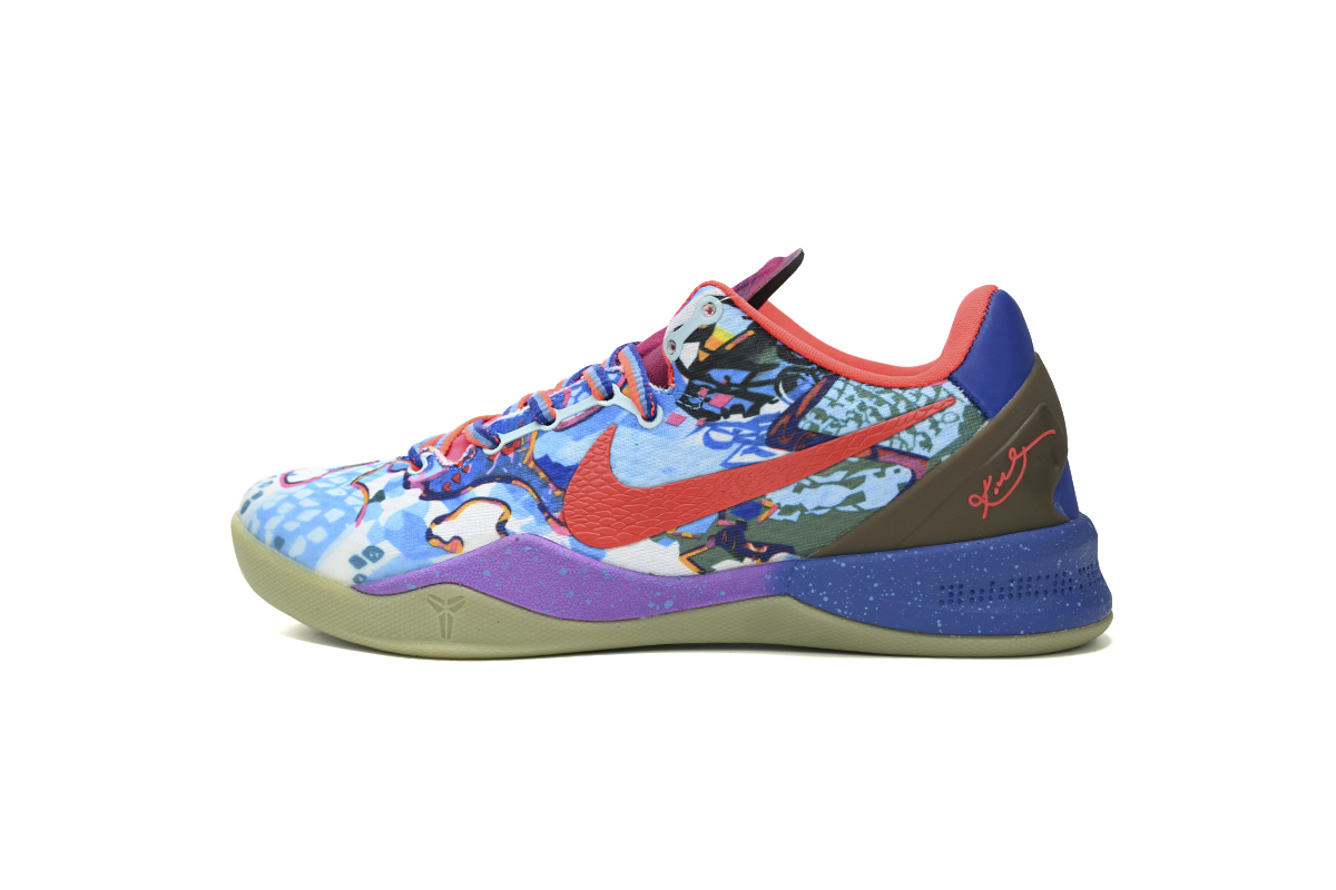 Nike What The Kobe 8 Electric Orange/Deep 635438-800