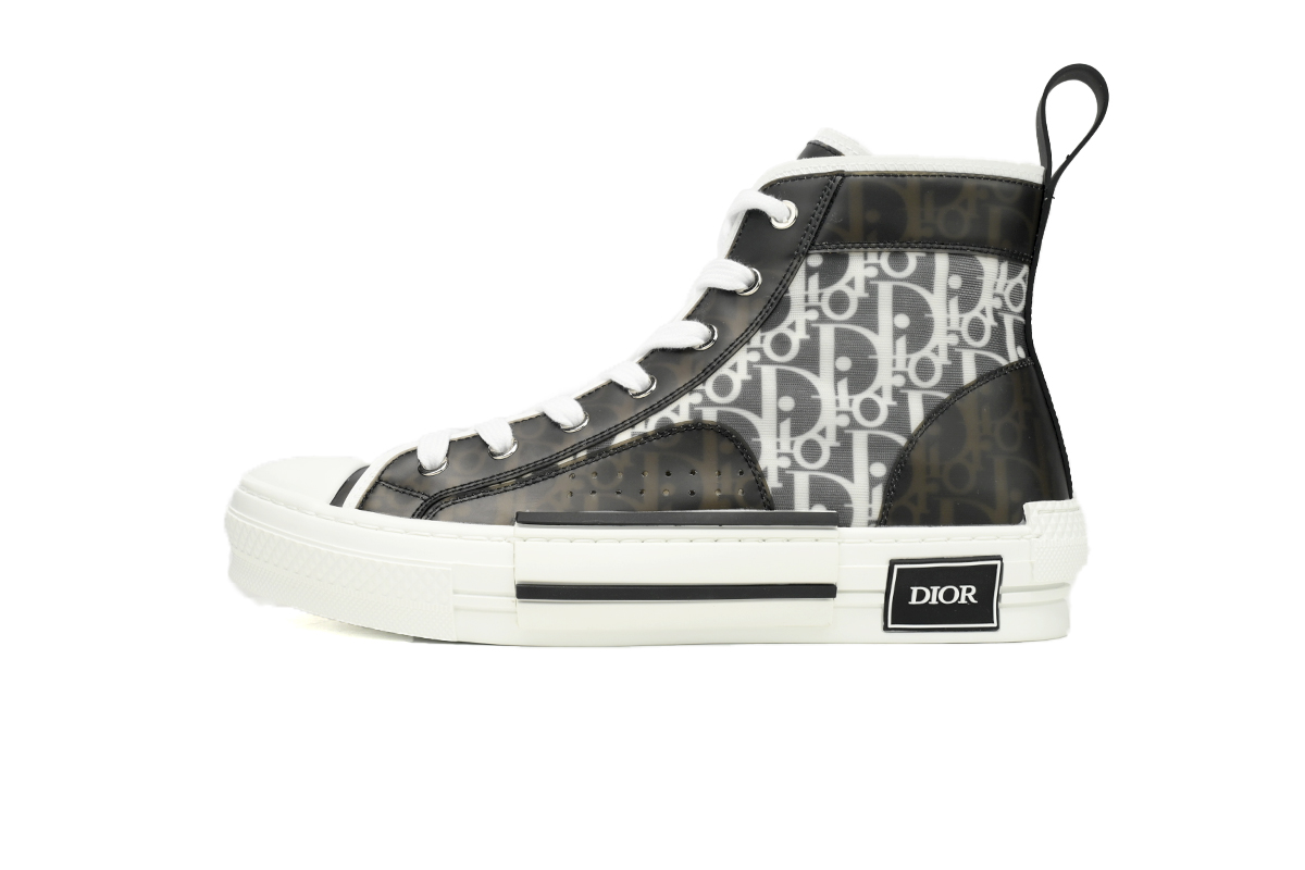 Dior B23 HT Oblique Gaobang Black and White