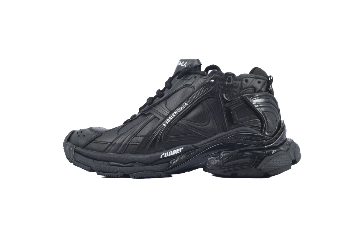 Under Armour x Balenciaga Runner Sneaker 'Black' 813793 WRUCU 1000
